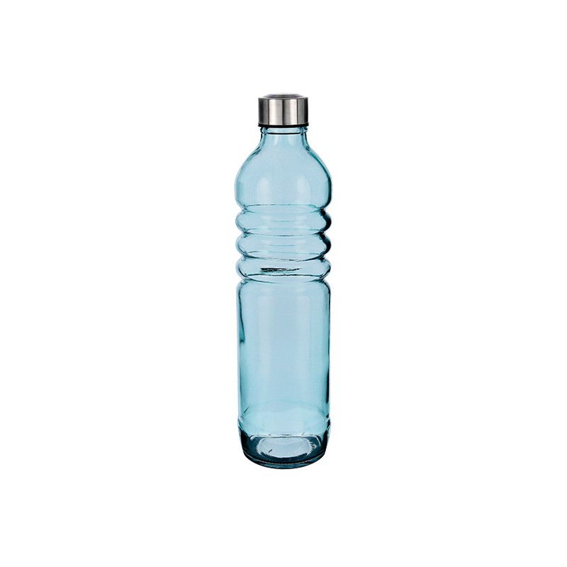 BOTELLA VIDRIO FRESH AZUL