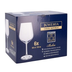 COPA VINO CRISTAL BELIA SET 6