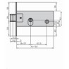 CERRADURA EMBUTIR MET HN OVAL