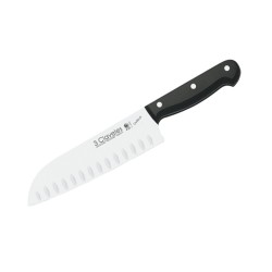 CUCHILLO SANTOKU ALVEOLADO