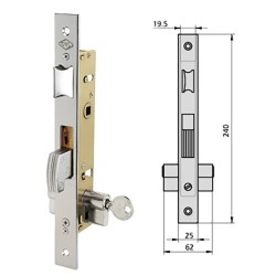 CERRADURA EMBUTIR MET HN