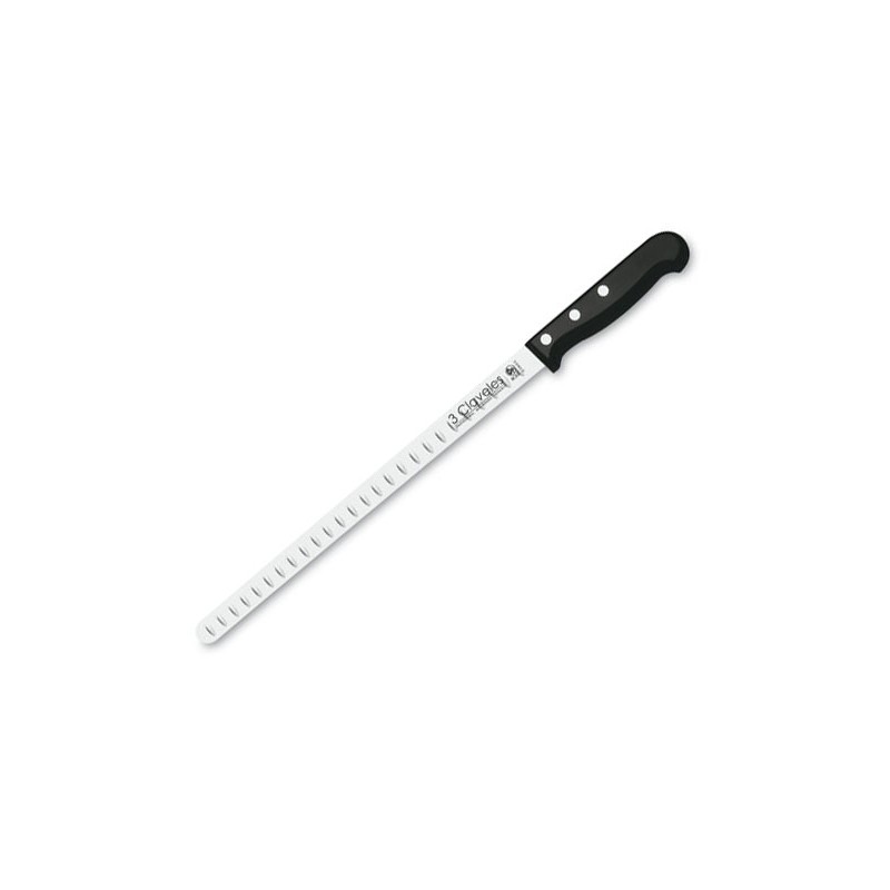 CUCHILLO JAMONERO ALVEOLADO