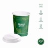 VASO DESECHABLE CARTON E.GREEN C/TAPA B/8