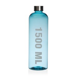 BOTELLA AGUA PS-INOX AZUL