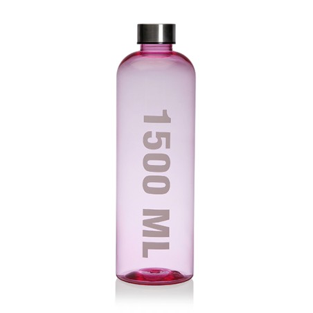 BOTELLA AGUA PS-INOX ROSA