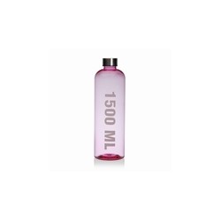 BOTELLA AGUA PS-INOX ROSA