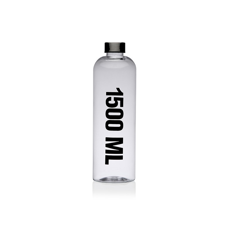 BOTELLA AGUA PS-INOX TRANSPARENTE