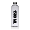 BOTELLA AGUA PS-INOX TRANSPARENTE