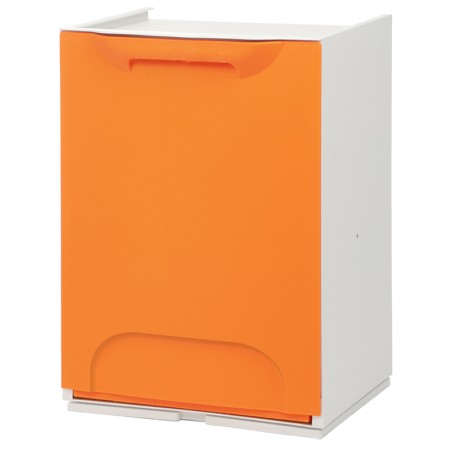 CUBO BASURA SELECTIVO NARANJA