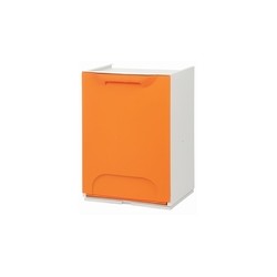 CUBO BASURA SELECTIVO NARANJA