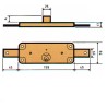 CERRADURA PERSIANA ZN 20MM