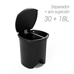 CUBO PEDAL NATURE NEGRO