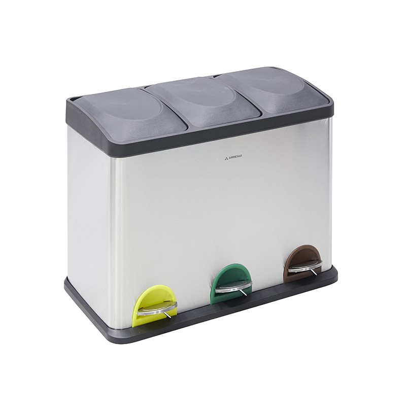 CUBO PEDAL 3 CONTENED STEP BIN