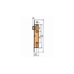 CERRADURA EMBUTIR P/MET 1/2CIL