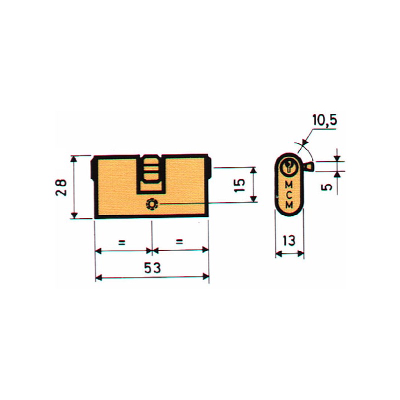 BOMBILLO OVAL METALICA NIQ LC