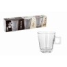 TAZA CAFE VIDRIO SET-3