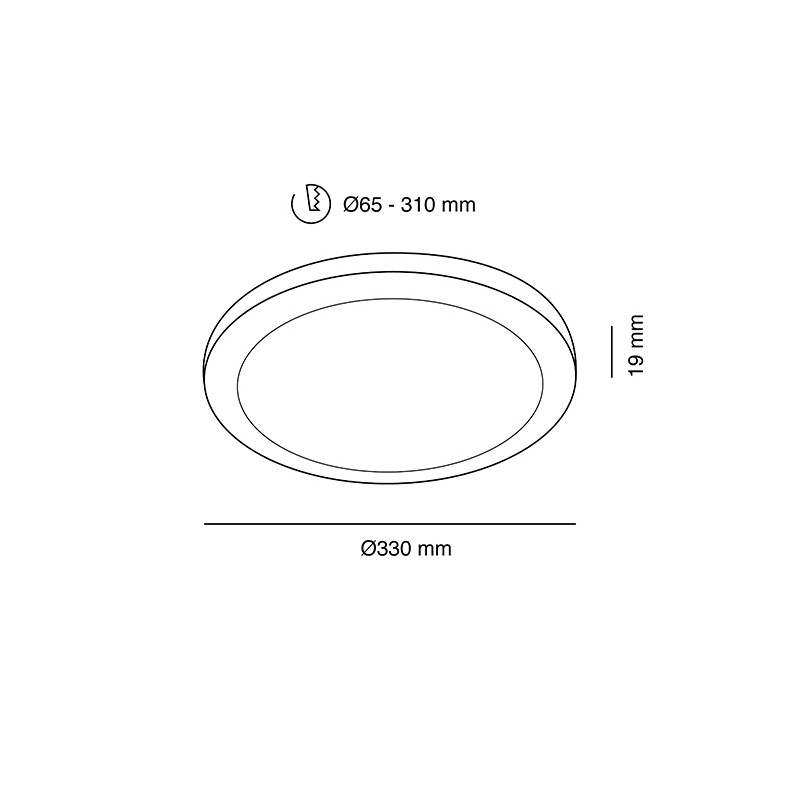 DOWNLIGHT EMPOTRAR O SUPERF AJUSTABLE 2520 LM