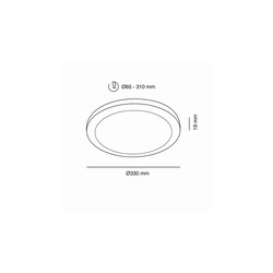 DOWNLIGHT EMPOTRAR O SUPERF AJUSTABLE 2520 LM