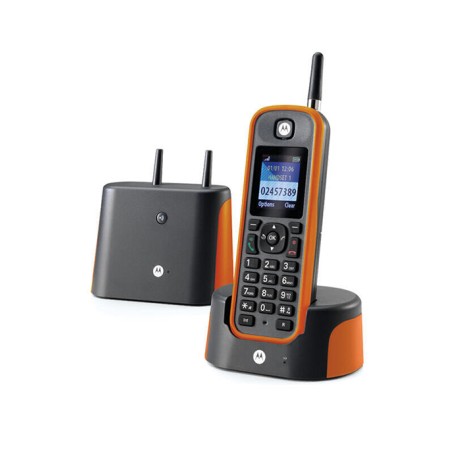 TELEFONO INALAMBRICO NARANJA IP67