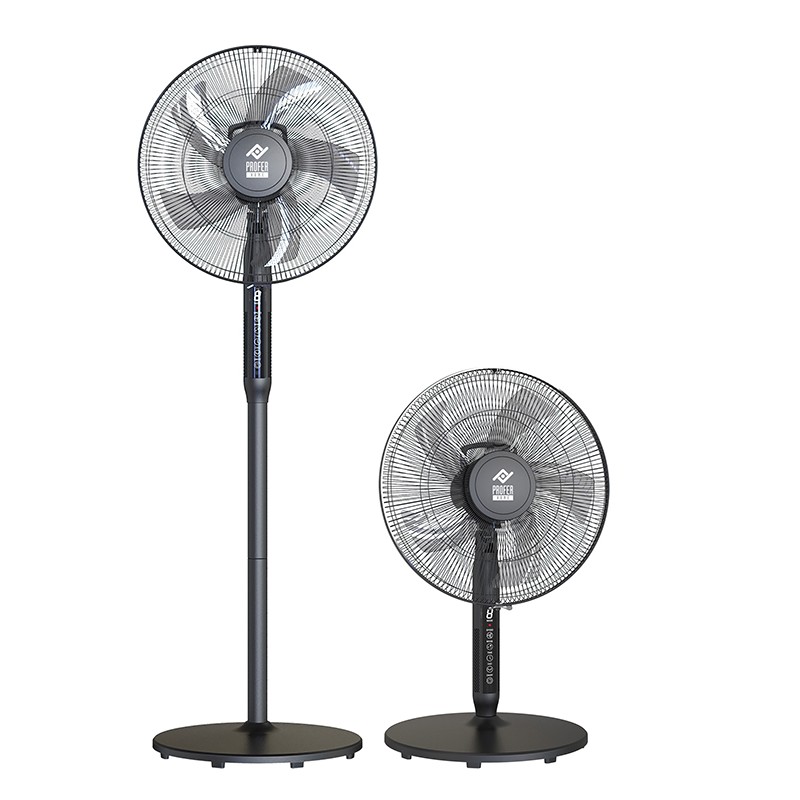 VENTILADOR PIE/SOBREMESA NEGRO 55W