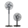 VENTILADOR PIE/SOBREMESA NEGRO 55W