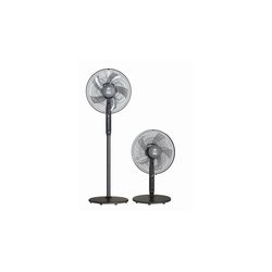 VENTILADOR PIE/SOBREMESA NEGRO 55W