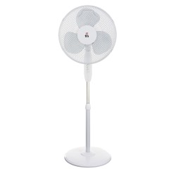 VENTILADOR PIE 132CM SILENCIOSO ORIENTABLE