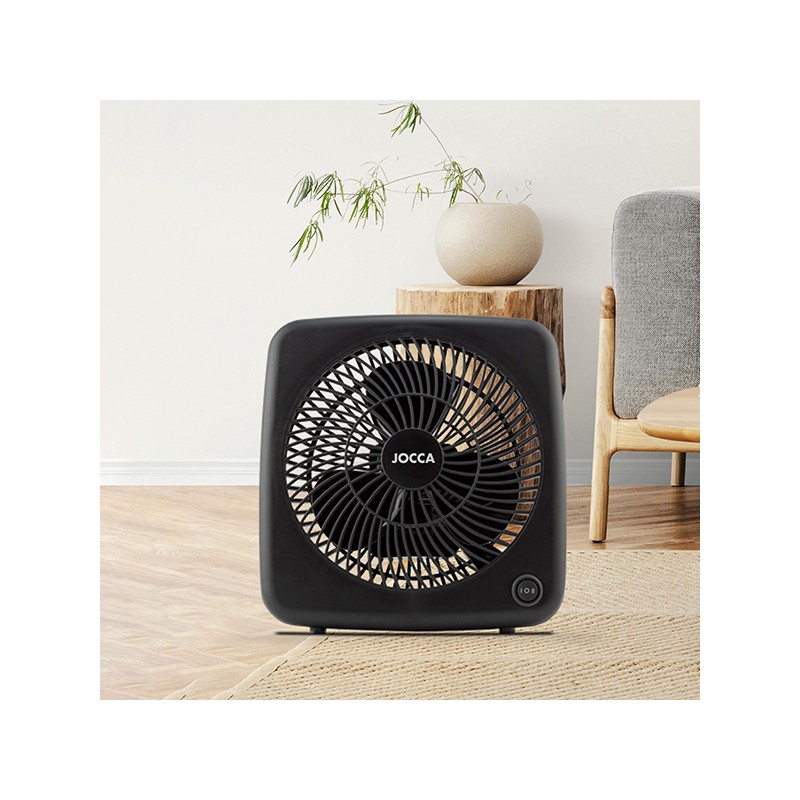 VENTILADOR SOBREMESA 2V NEGRO