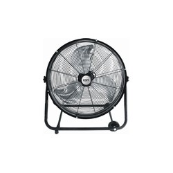 VENTILADOR INDUSTRIAL SUELO C/RUEDAS NEGRO