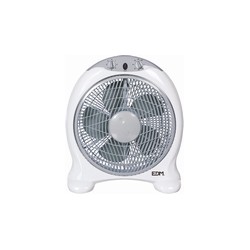 VENTILADOR BOX FAN BLANCO/GRIS