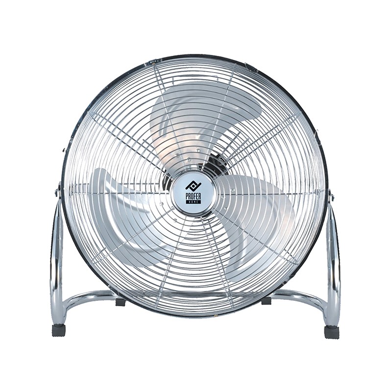 VENTILADOR SUELO INCLINABLE CROMADO 90W