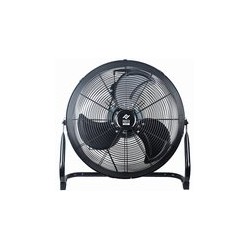 VENTILADOR SUELO INCLINABLE NEGRO 90W