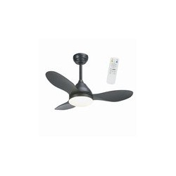 VENTILADOR TECHO LED DC STEL MINI 3ASP NEGRO