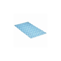 ALFOMBRA BAÑO PVC AZUL