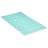 ALFOMBRA BAÑO PVC TURQUESA