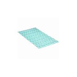 ALFOMBRA BAÑO PVC TURQUESA