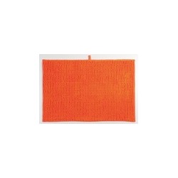 ALFOMBRA BAÑO CHENILLE NARANJA