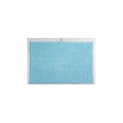 ALFOMBRA BAÑO CHENILLE AZUL CL