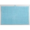 ALFOMBRA BAÑO CHENILLE AZUL CL