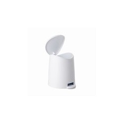 CUBO PEDAL BAÑO STAND. BLANCO