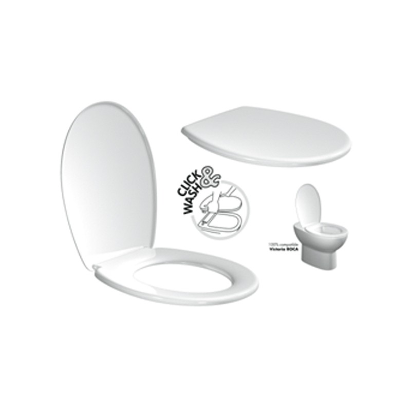 TAPA WC DESMONTABLE RTT BLANCO