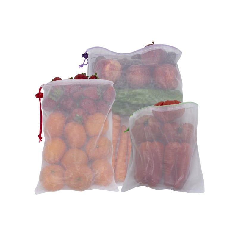 BOLSA POLYEST FRUTA/VERDURA 6UD