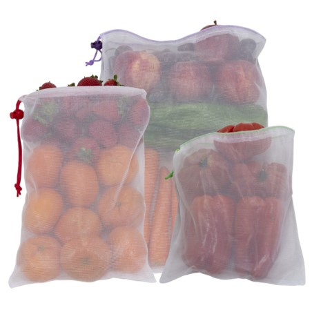 BOLSA POLYEST FRUTA/VERDURA 6UD