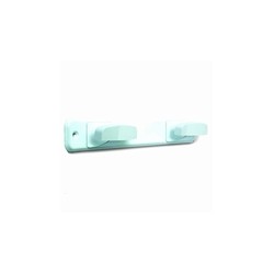 PERCHA INOX 2 BRAZ.LAC.BLANCO