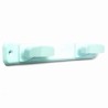 PERCHA INOX 2 BRAZ.LAC.BLANCO