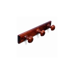 PERCHA MADERA 3 P. RED. SAPELI