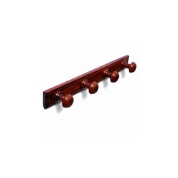 PERCHA MADERA 4 P. RED. SAPELI