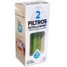 FILTRO BOTELLA SET2 +BOQUILLA VERDE