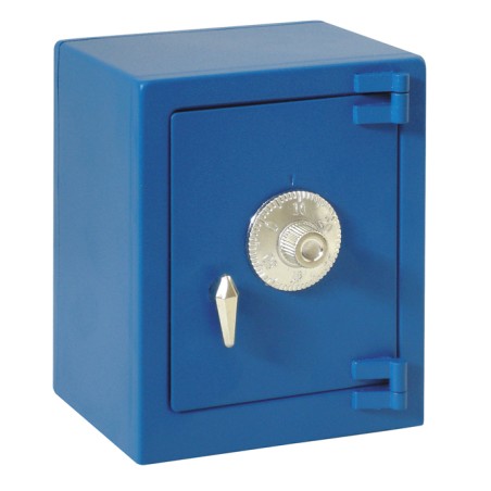 HUCHA CAJA FUERTE AZUL