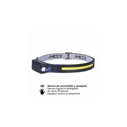 LINTERNA FRONTAL SENSOR COB 8W